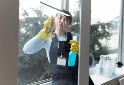 Nettoyage de vitres intérieures et extérieures au Bousquet-d'Orb